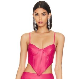 [NBD] Margarita Leather Top Candy Pink SMALL